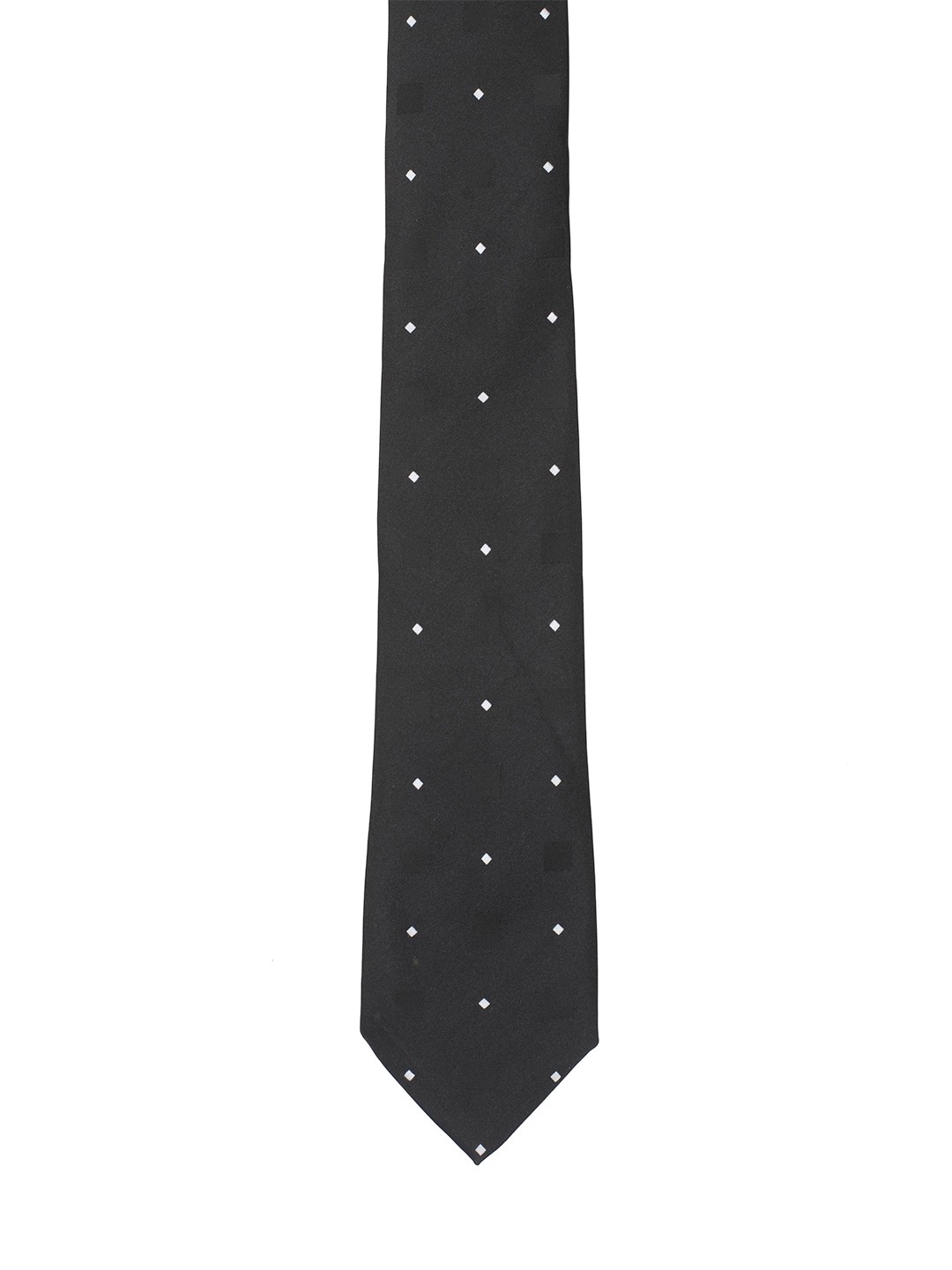 

Tossido Men Black Woven Design Broad Tie