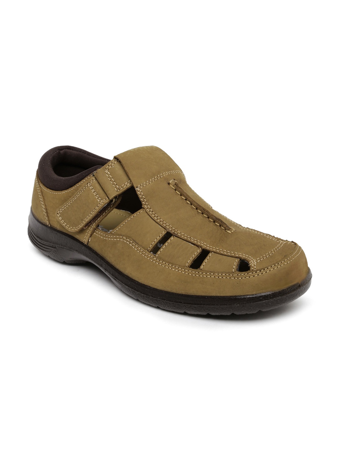 

Bata Men Brown Genuine Leather Casual Shoes