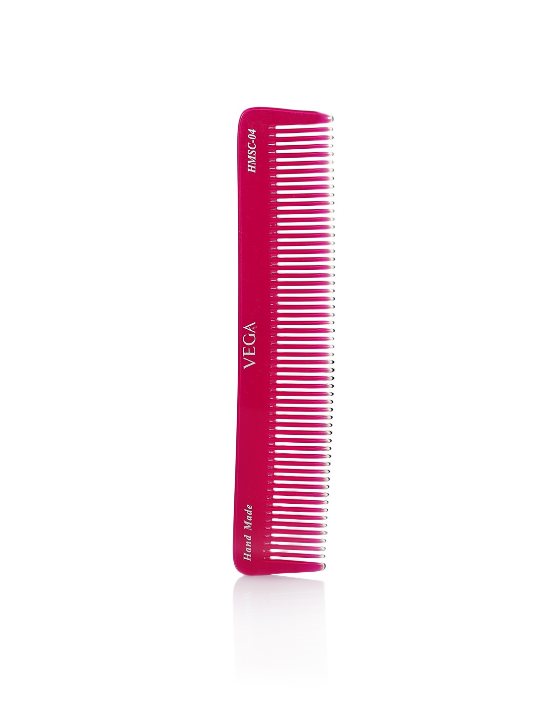 

VEGA Spectra Dual Color Graduated Handmade Dressing Hair Comb HMSC-04, Magenta