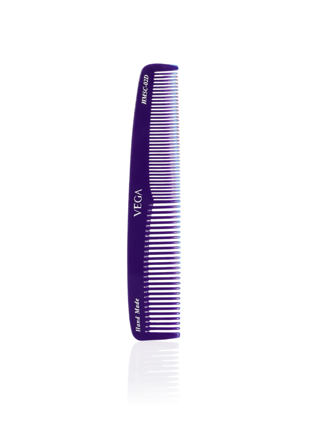 

VEGA Spectra Dual Color Graduated Dressing Handmade Hair Comb HMSC-02D, Purple