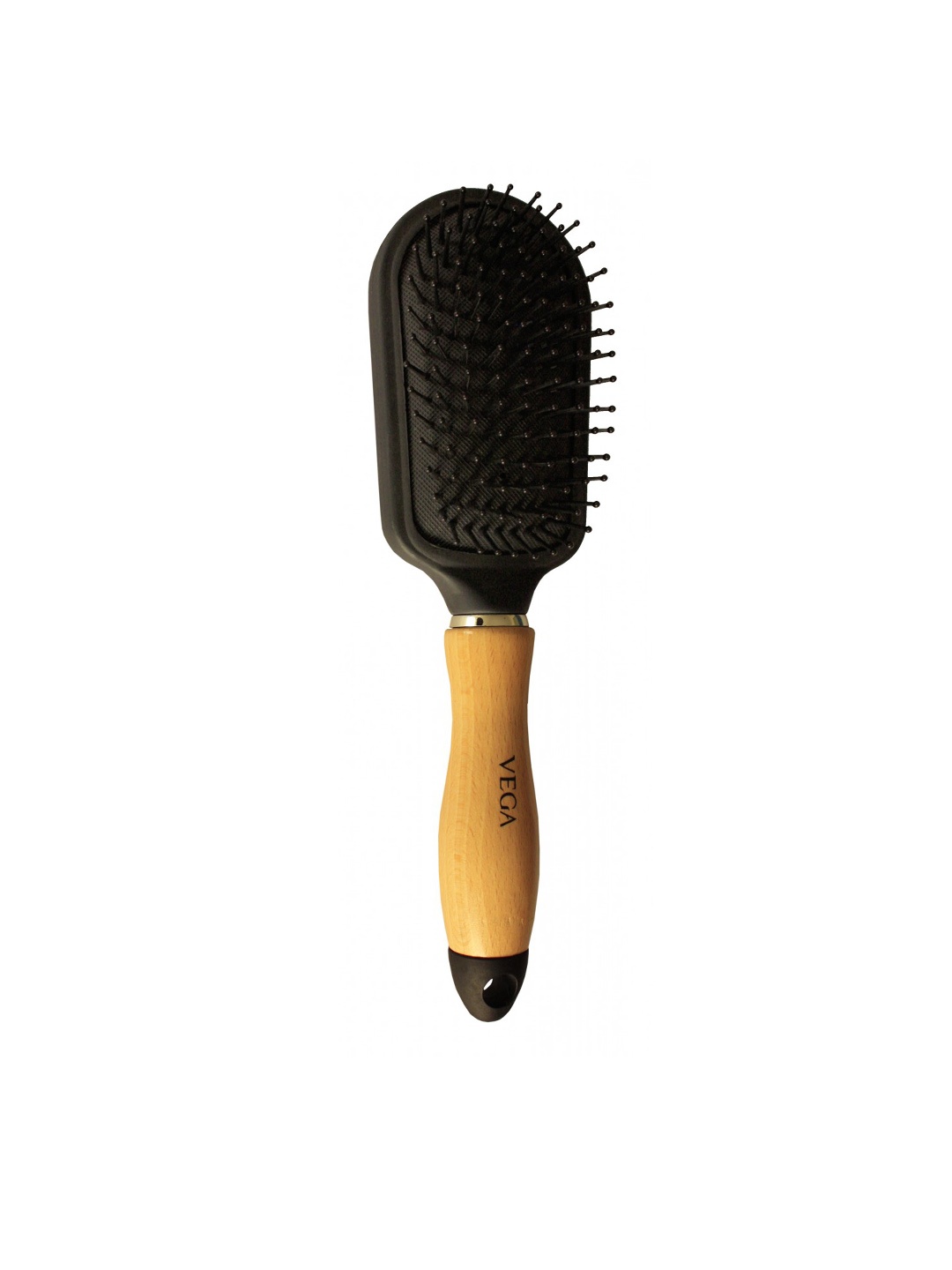 

VEGA Cushioned Hair Brush for All Hair Types H3-CB, Black