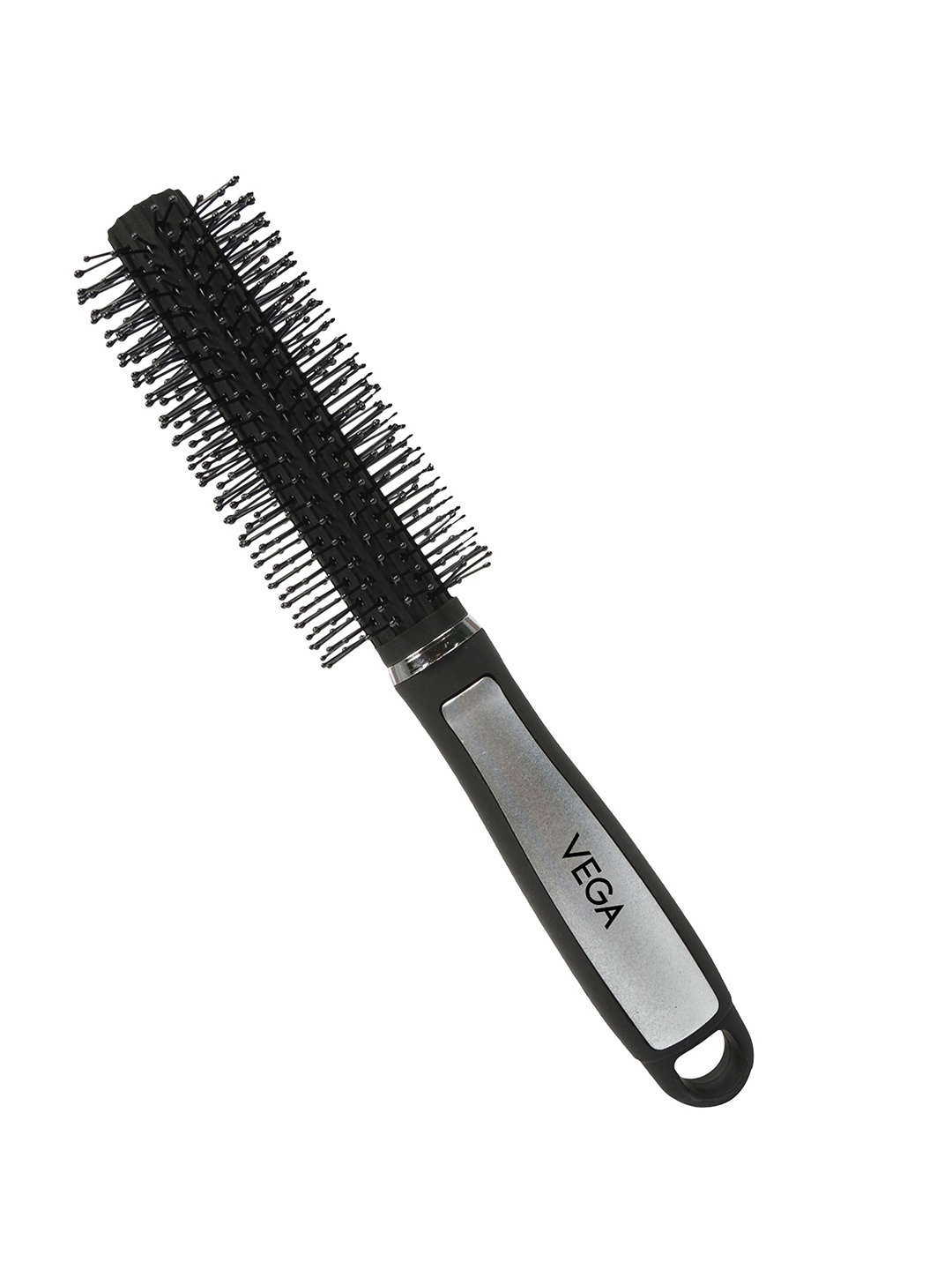 

VEGA Round Hair Brush for Adding Curls & Volume To All Hair Types E14-RB, Black