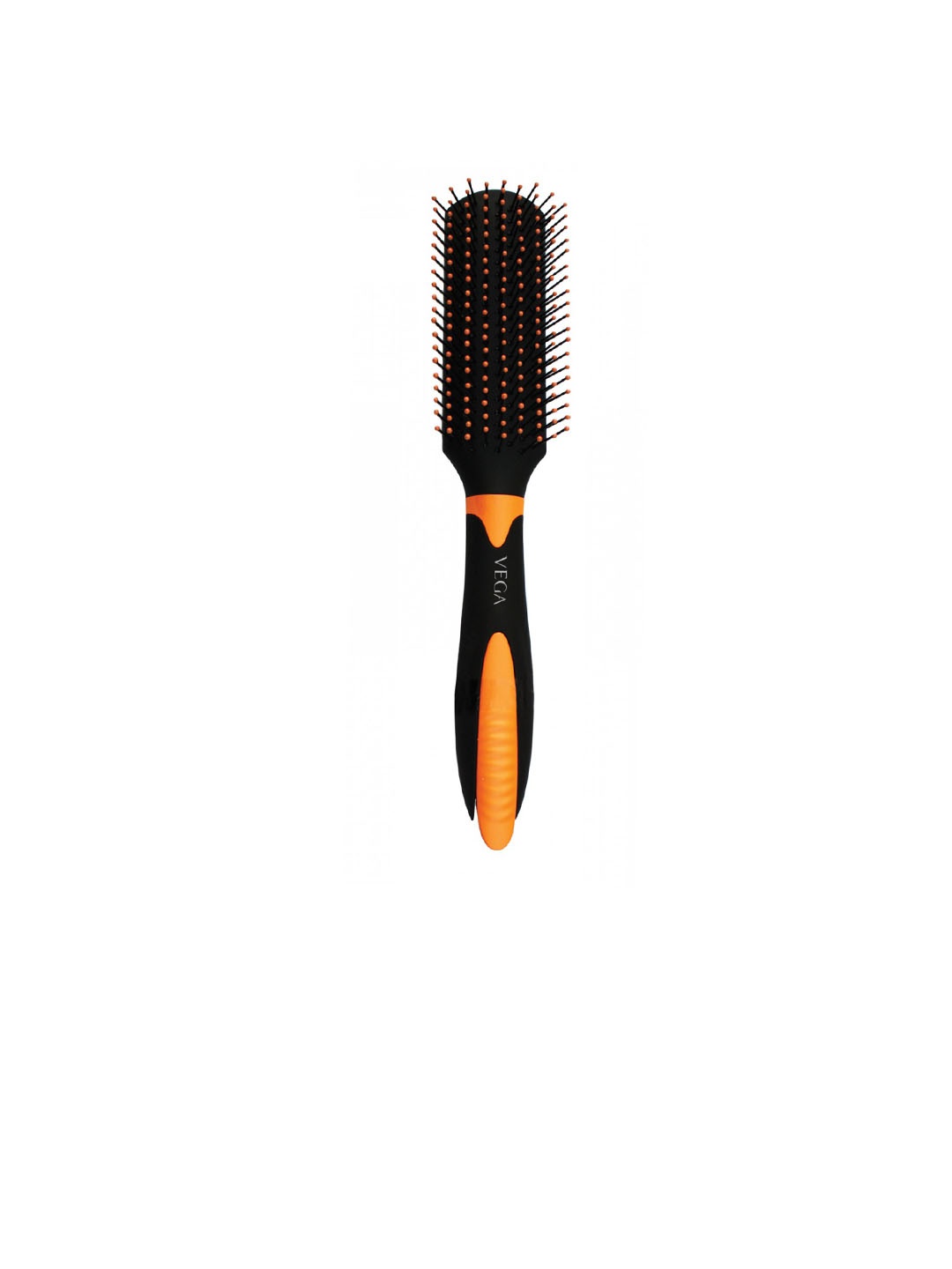 

VEGA Flat Hair Brush with Sectioning Clip E20-FB, Black