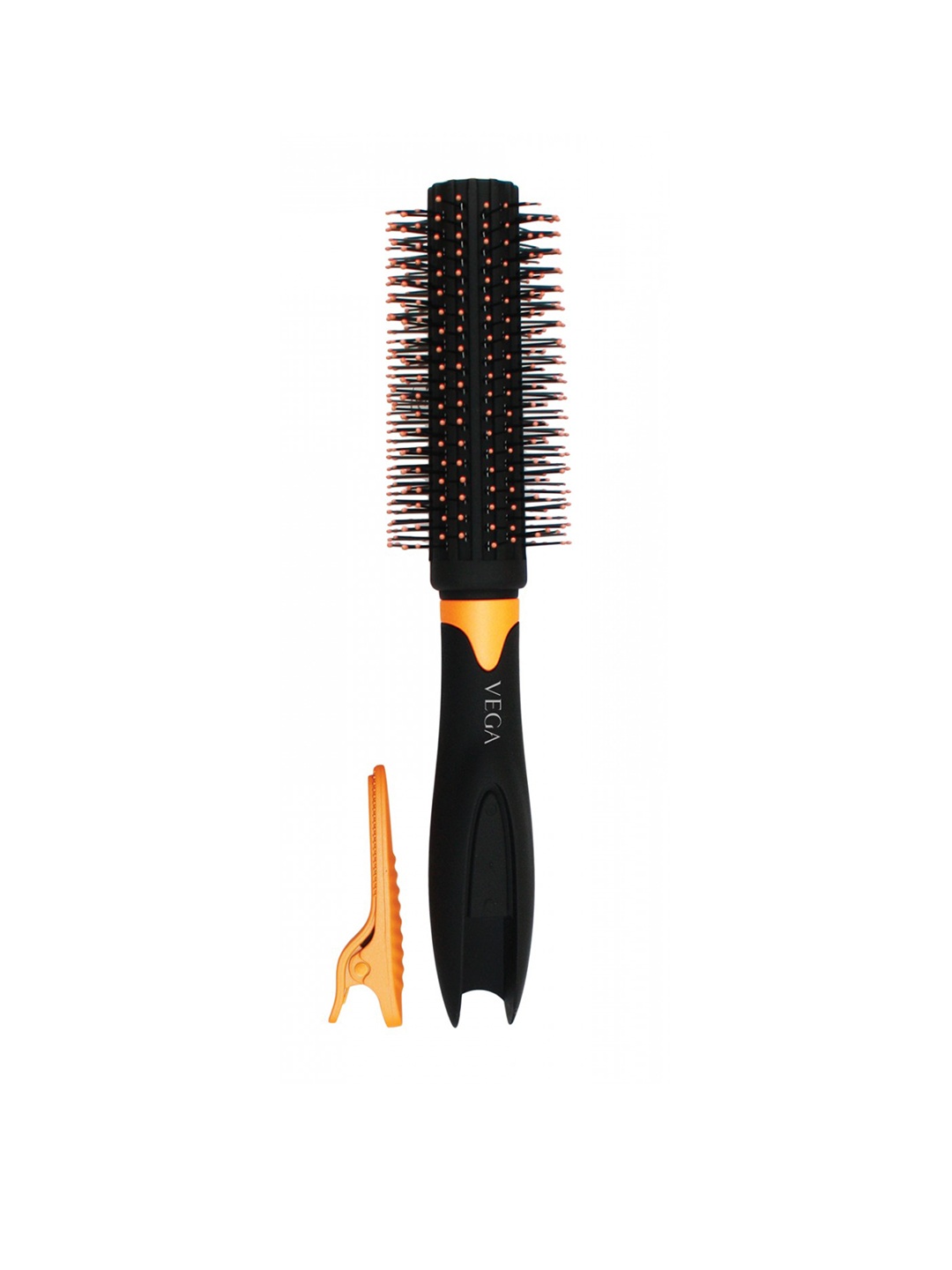 

VEGA Round Hair Brush with Sectioning Clip E20-RB, Black