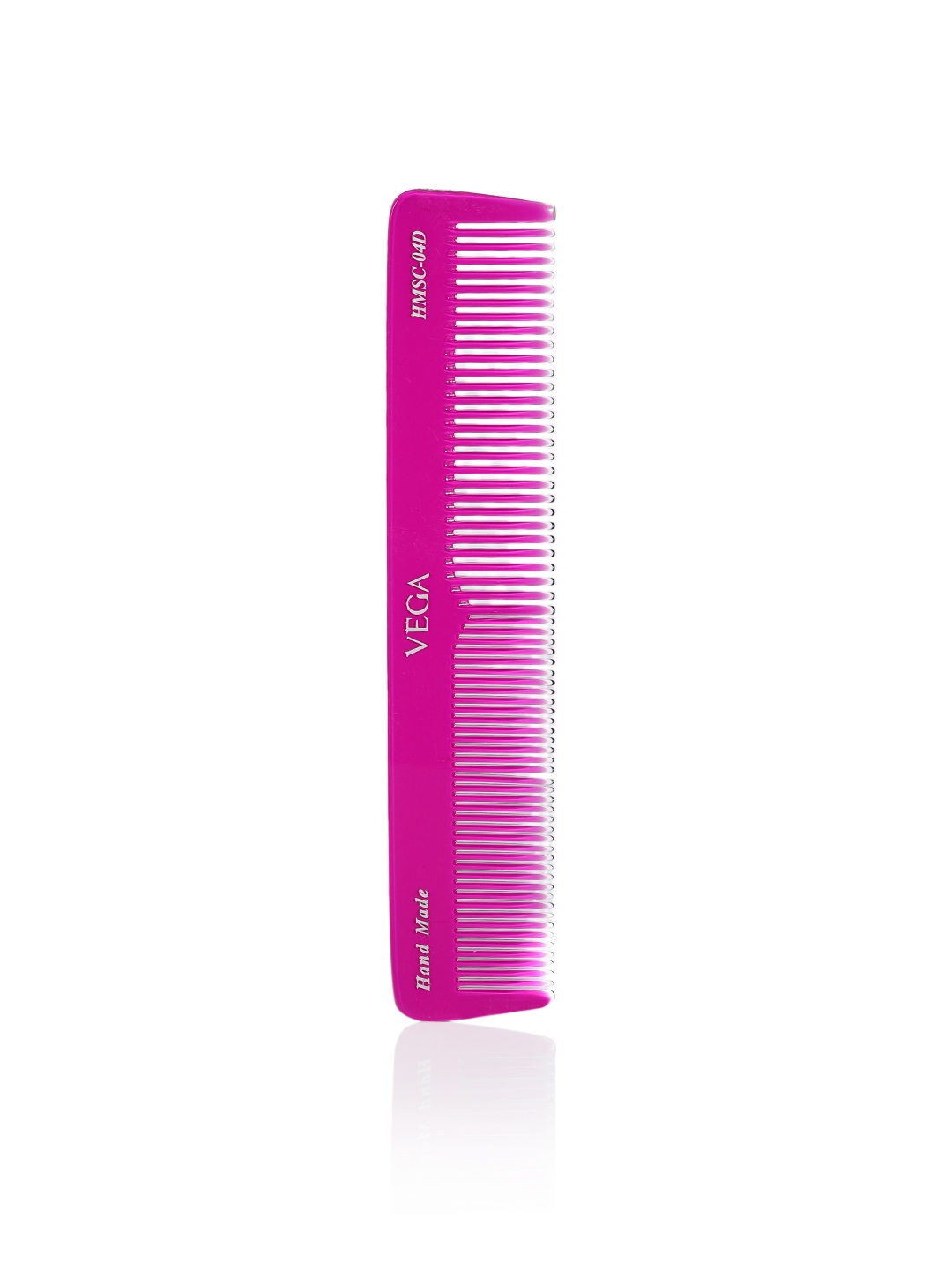 

VEGA Spectra Dual Color Graduated Handmade Dressing Hair Comb HMSC-04D, Fuchsia