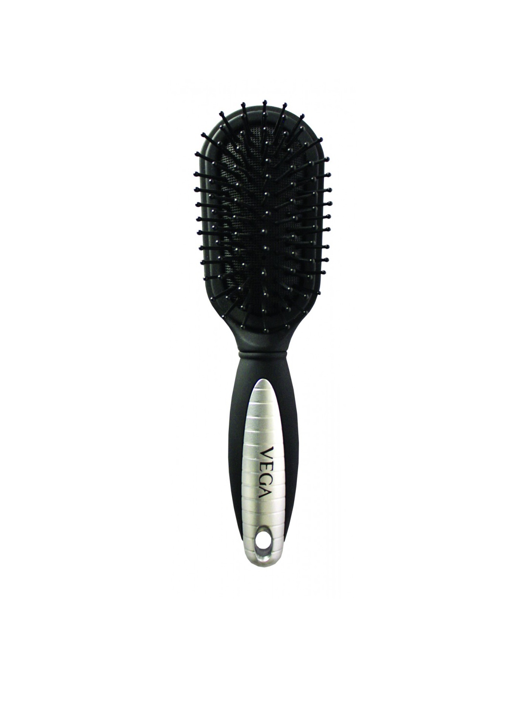 

VEGA Mini Cushioned Hair Brush for All Hair Types R7-CB, Black
