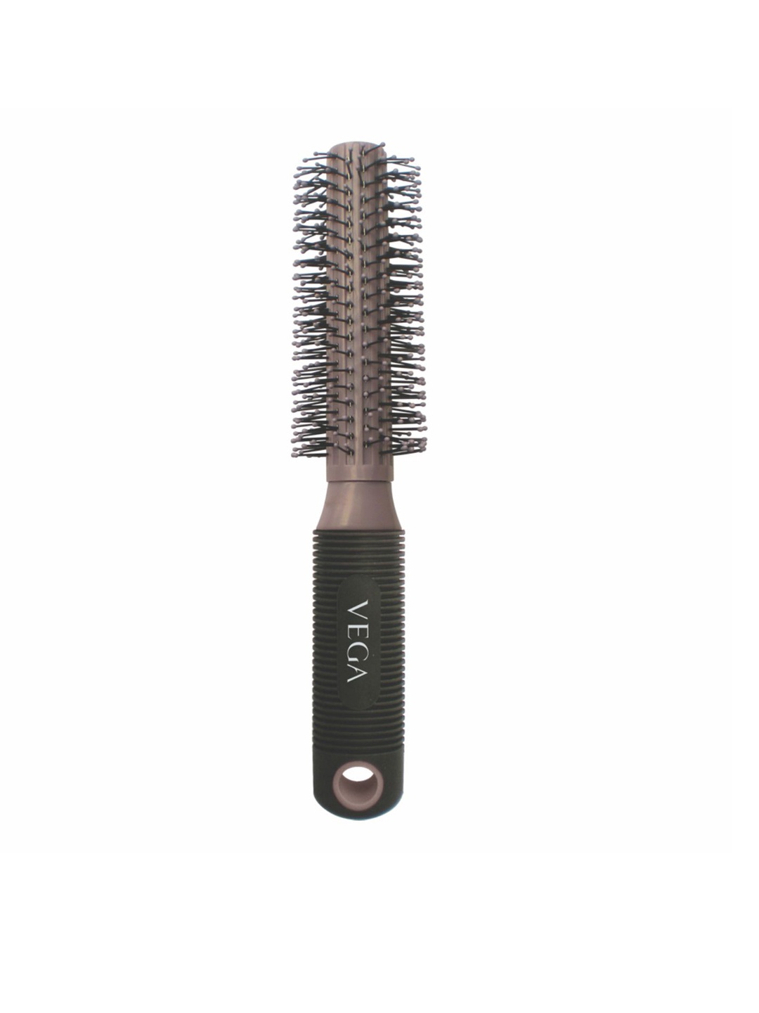 

VEGA Round Hair Brush for Adding Curls & Volume To All Hair Type R11-RB, Brown