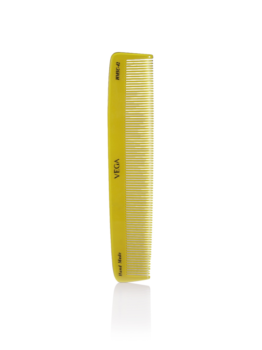 

VEGA Spectra Dual Color Graduated Handmade Dressing Hair Comb HMSC-42, Olive