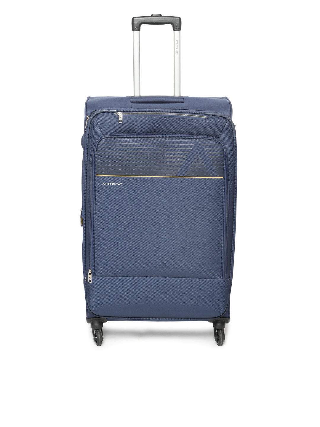 

Aristocrat Solid Avalon Soft-Sided Large Trolley Suitcase, Blue