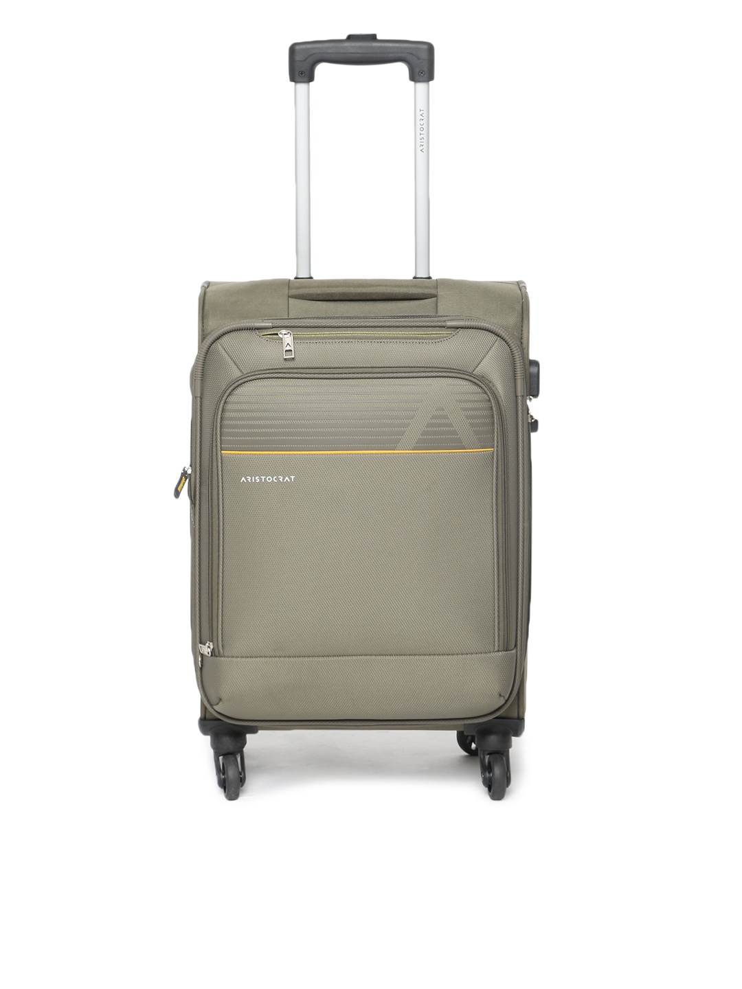 

Aristocrat Solid Avalon Soft-Sided Cabin Trolley Suitcase, Green