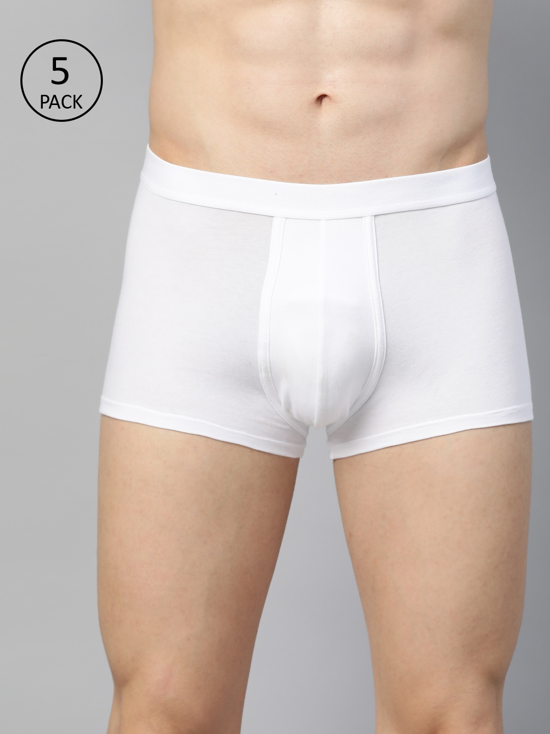 

Marks & Spencer Men Pack of 5 White Solid Trunks T144156SWHITE