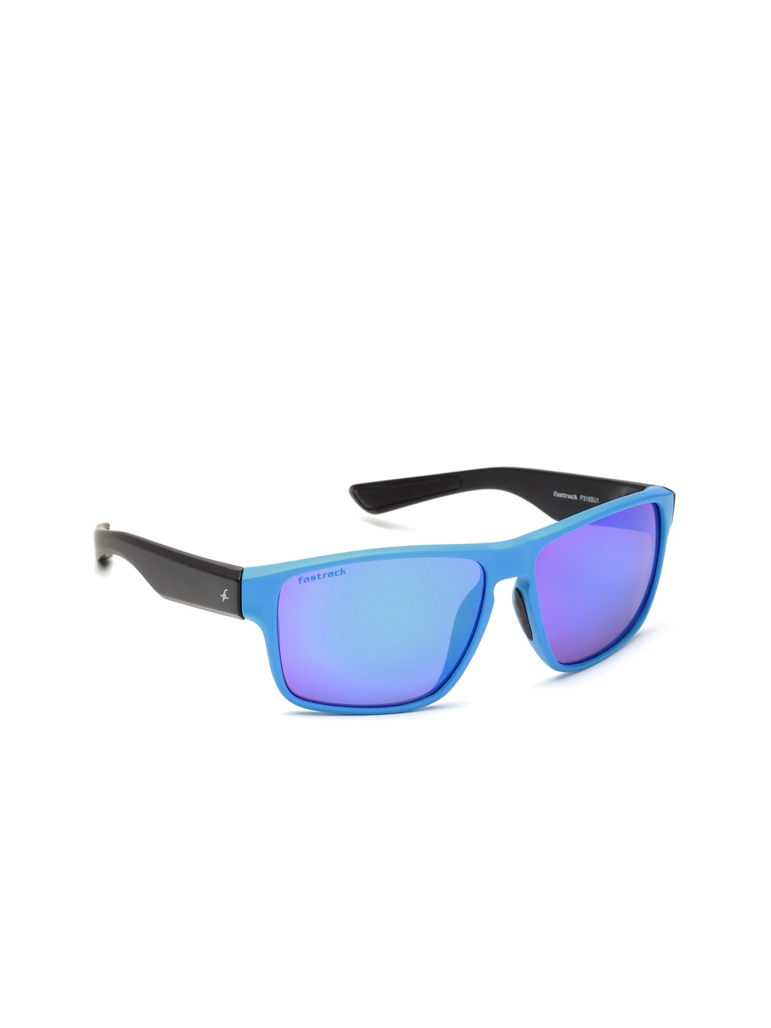 

Fastrack Men Mirrored Sunglasses P318BU1, Brown