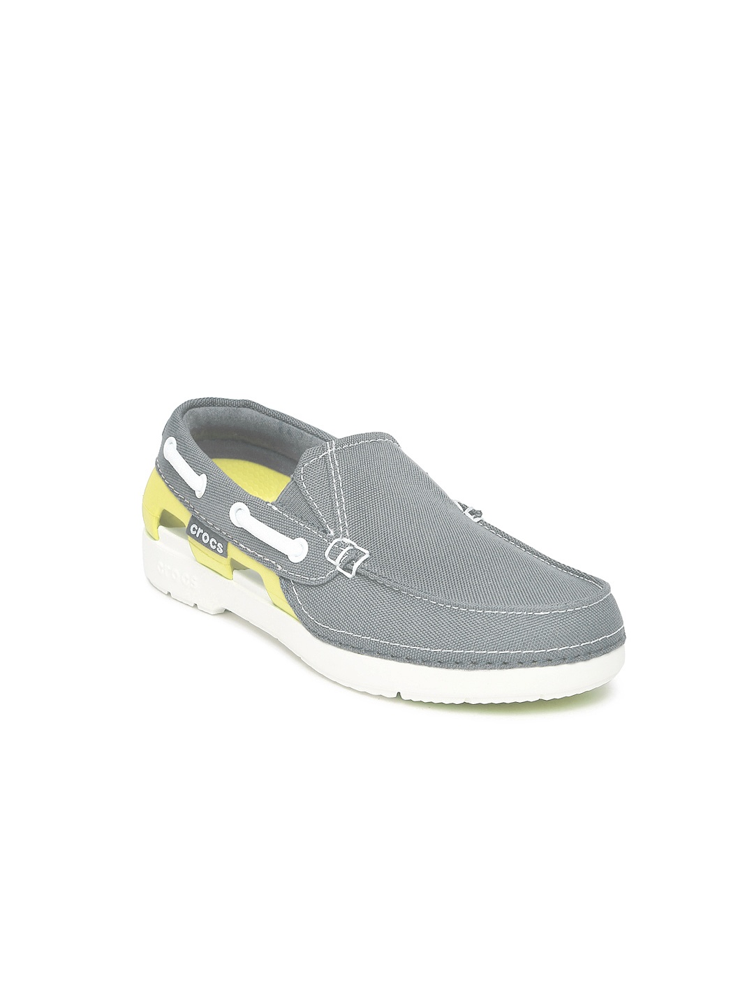 

Crocs Beach Line Boys Grey Slip-ons