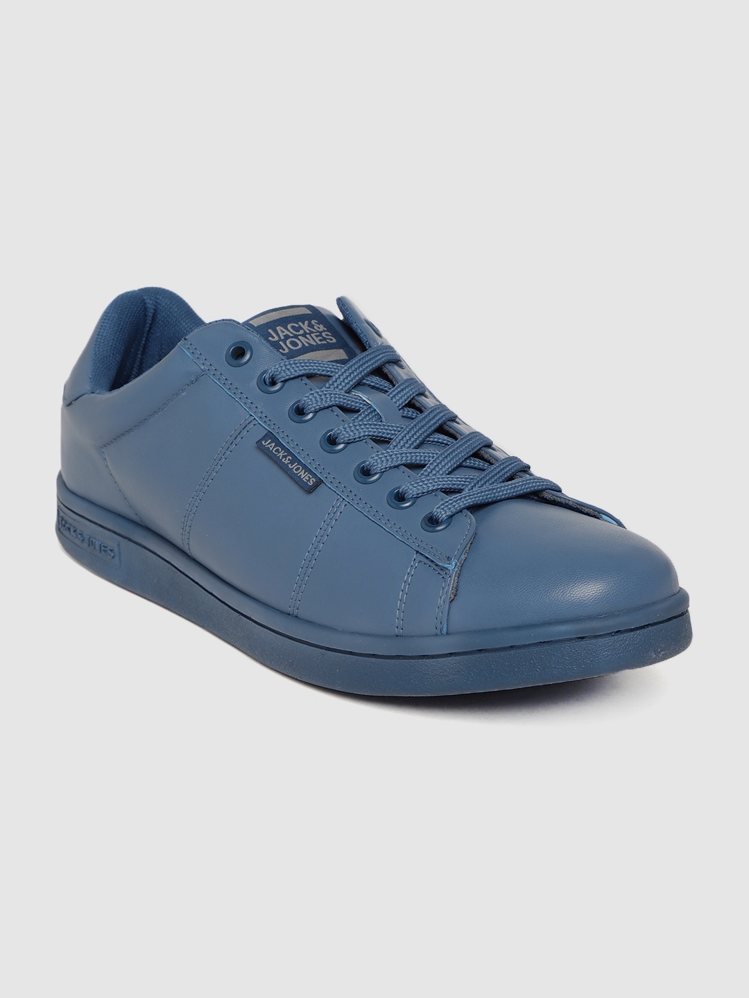 

Jack & Jones Men Blue Solid Sneakers