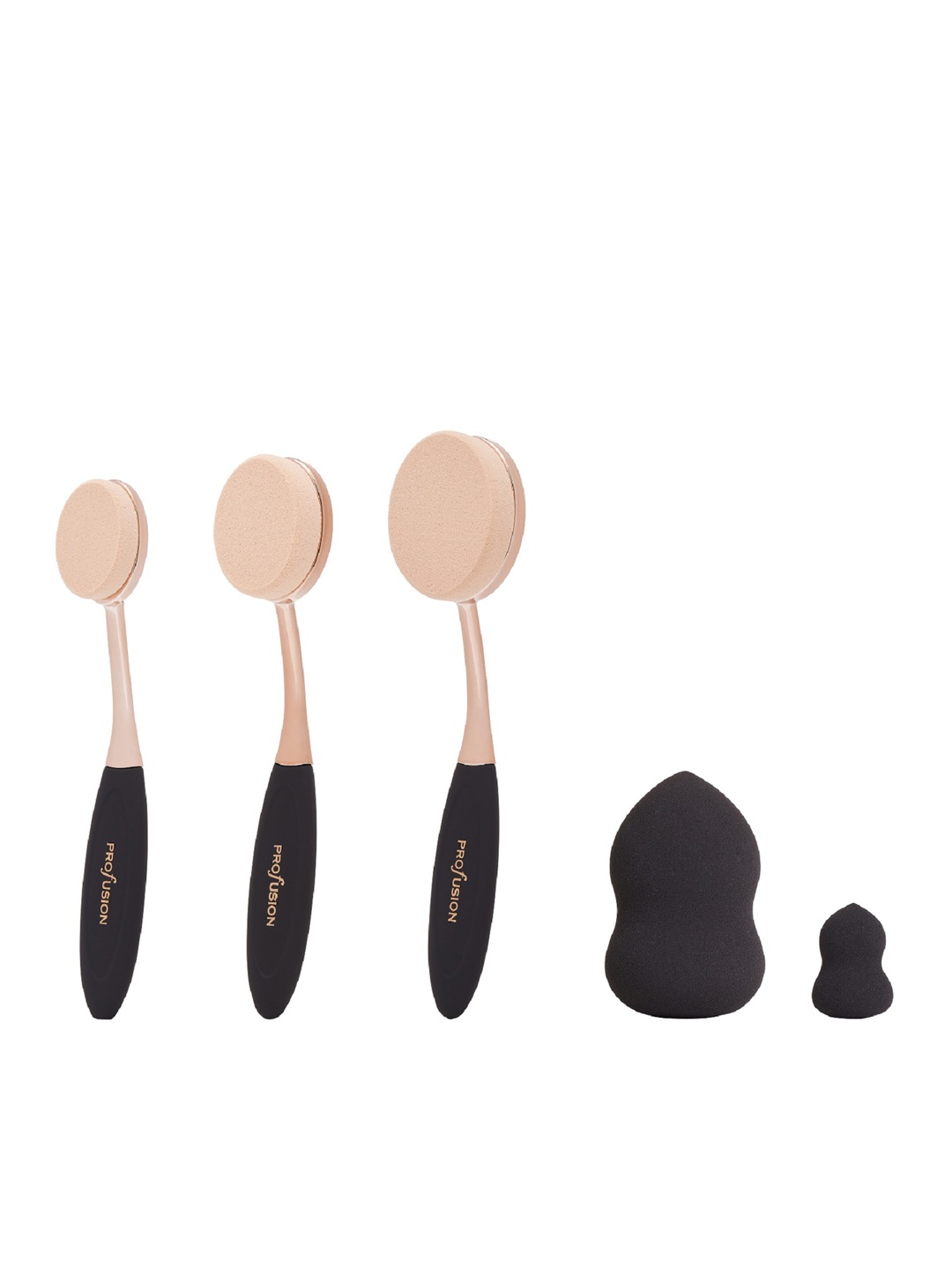 

PROFUSION COSMETICS Deluxe Pro Sponge Vault, Black