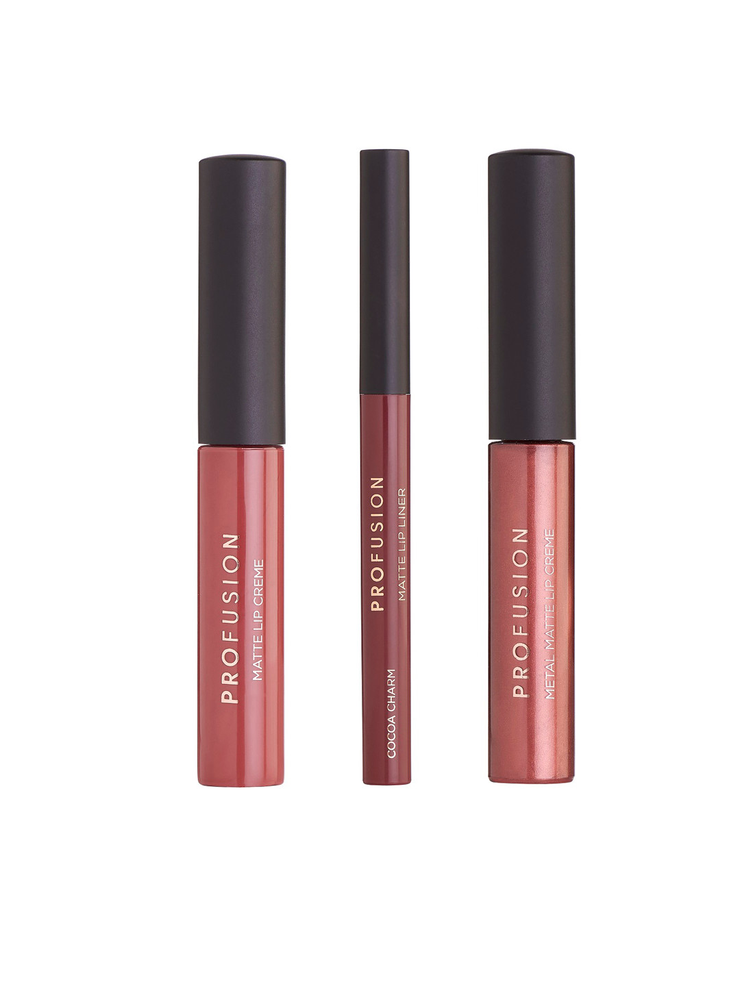 

PROFUSION COSMETICS Cocoa Mixed Metals Lips, Brown