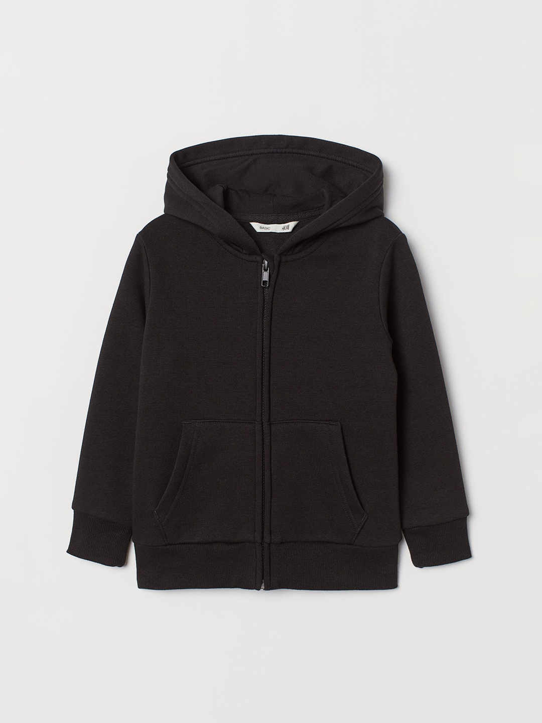 

H&M Boys Black Solid Hooded Sustainable Jacket