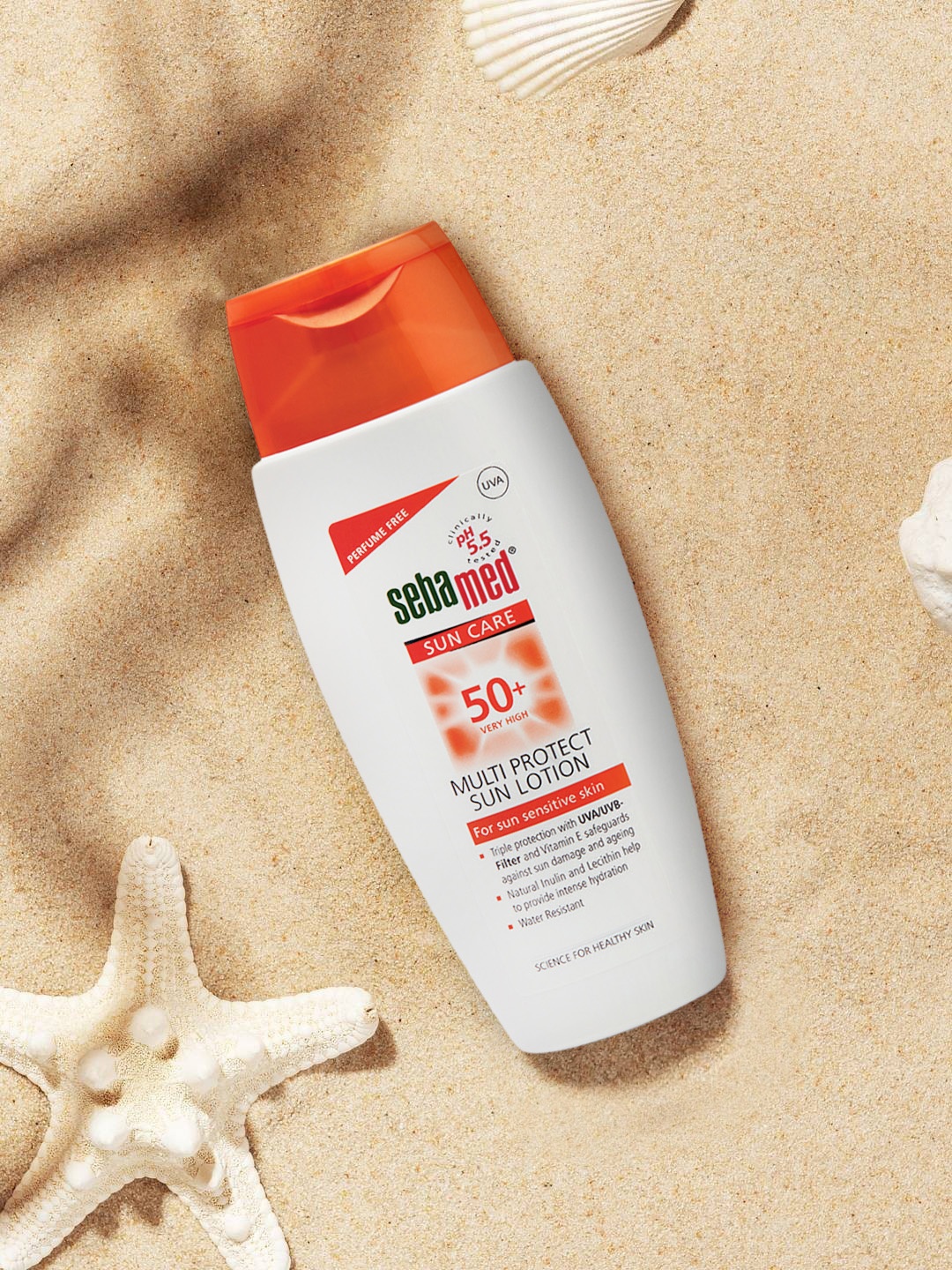 

Sebamed Unisex SPF50 Multiprotect Sun Lotion 150ml, White