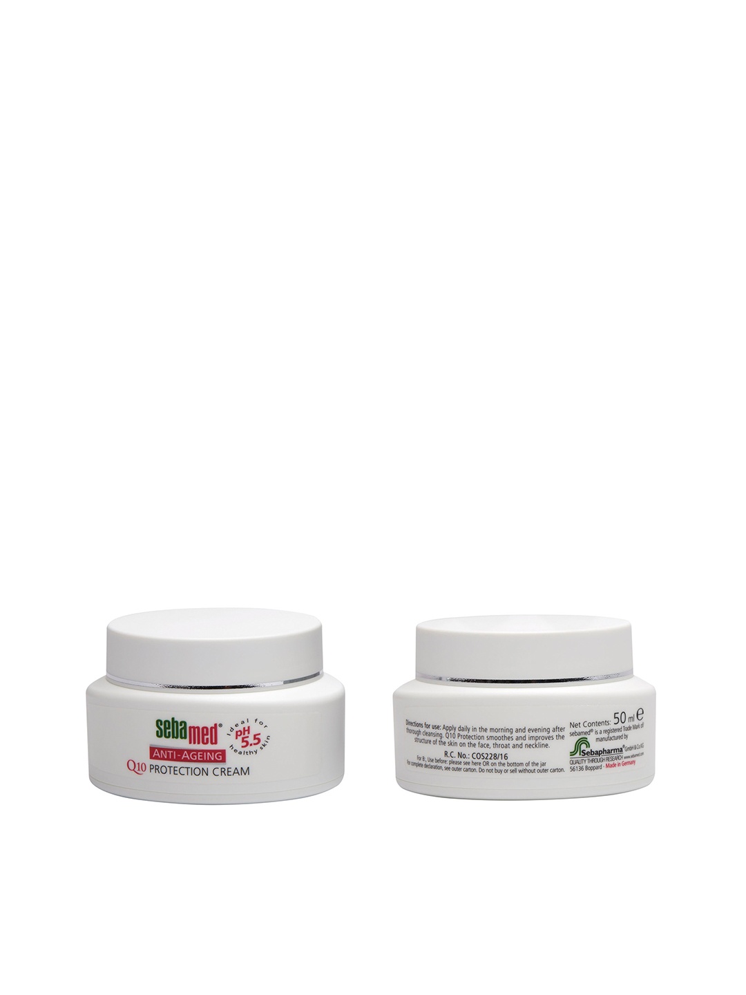 

Sebamed Unisex Anti Ageing Q10 Protection Cream 50 ml, White
