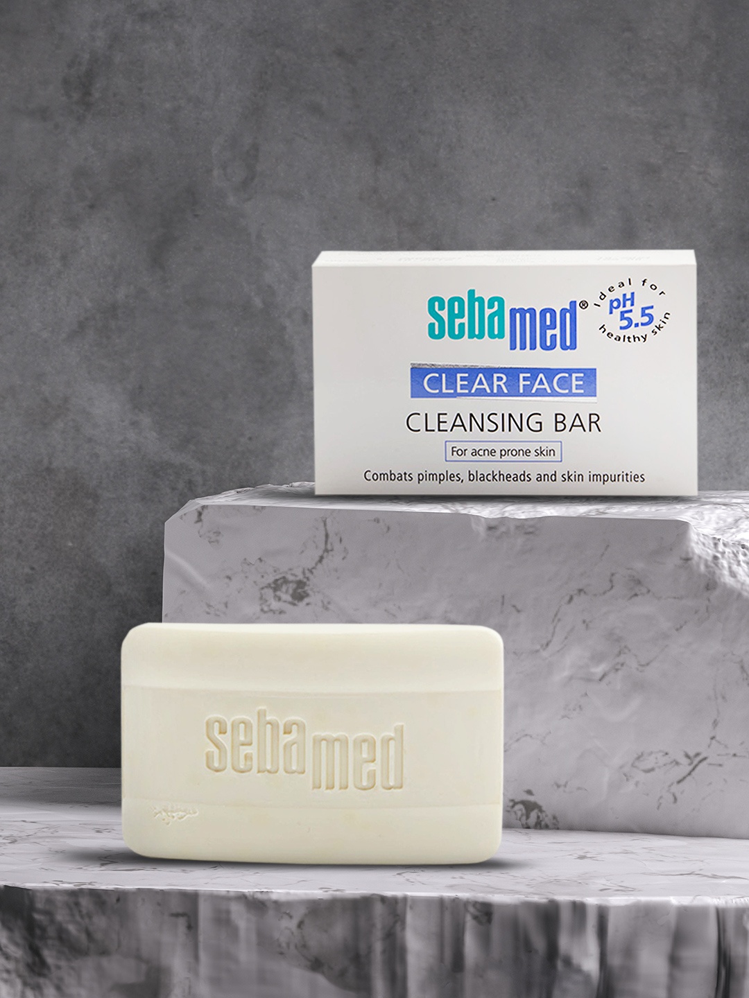 

Sebamed Unisex Clear Face Cleansing Bar 100 g, White