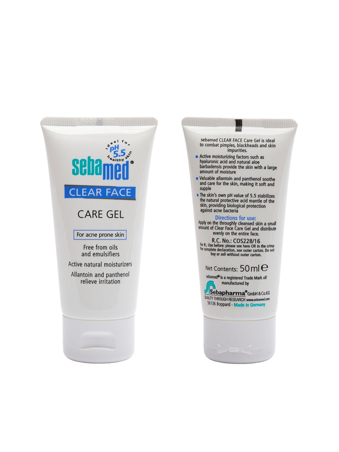 

Sebamed Clear Face Care Gel for Acne-Prone Skin 50 ml, White