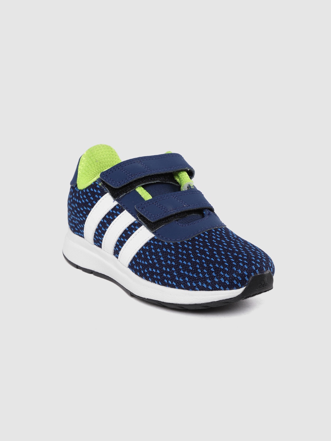 

ADIDAS Boys Blue YKING 1.0 Woven Design Running Shoes
