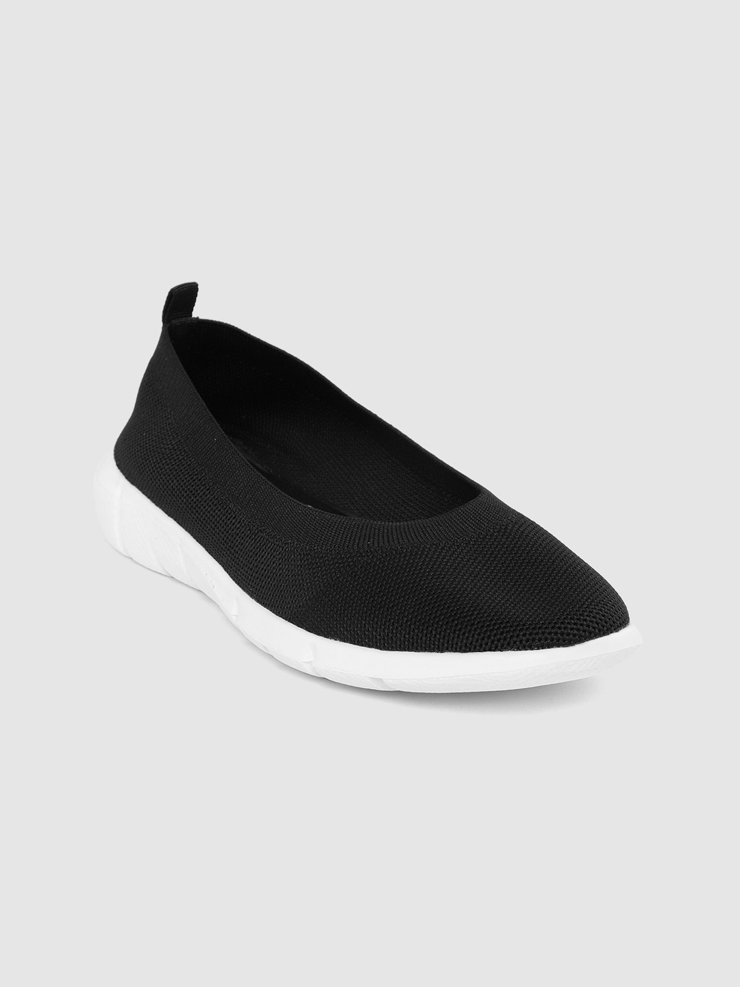 

Allen Solly Women Black Slip-On Sneakers