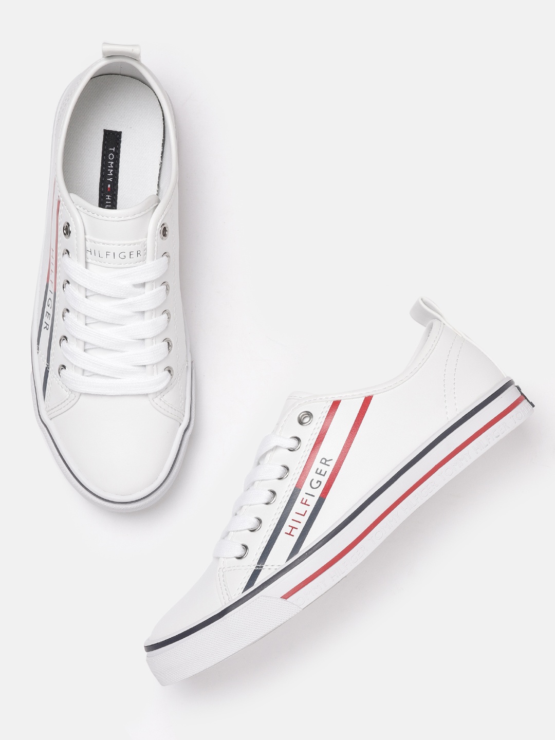 

Tommy Hilfiger Women White Sneakers
