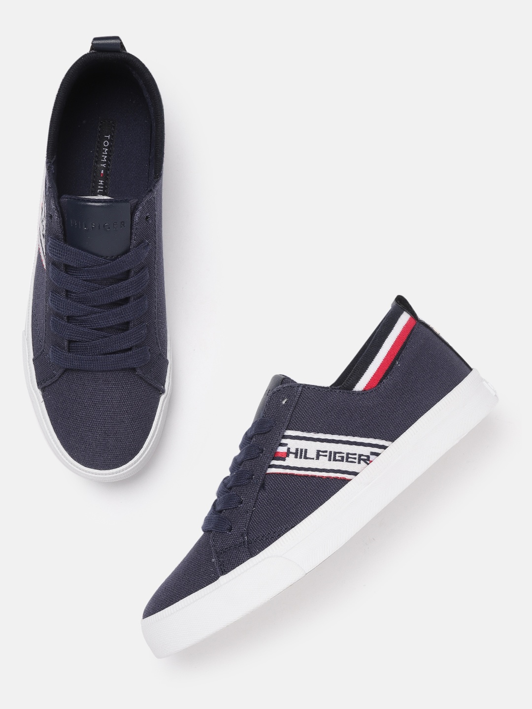 

Tommy Hilfiger Women Navy Blue Sneakers