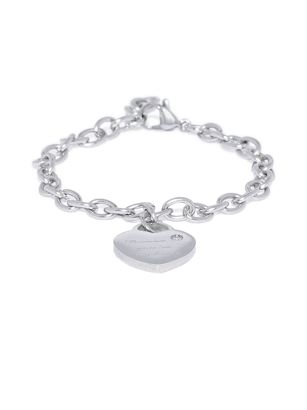 

Peora Silver-Plated CZ Bracelet