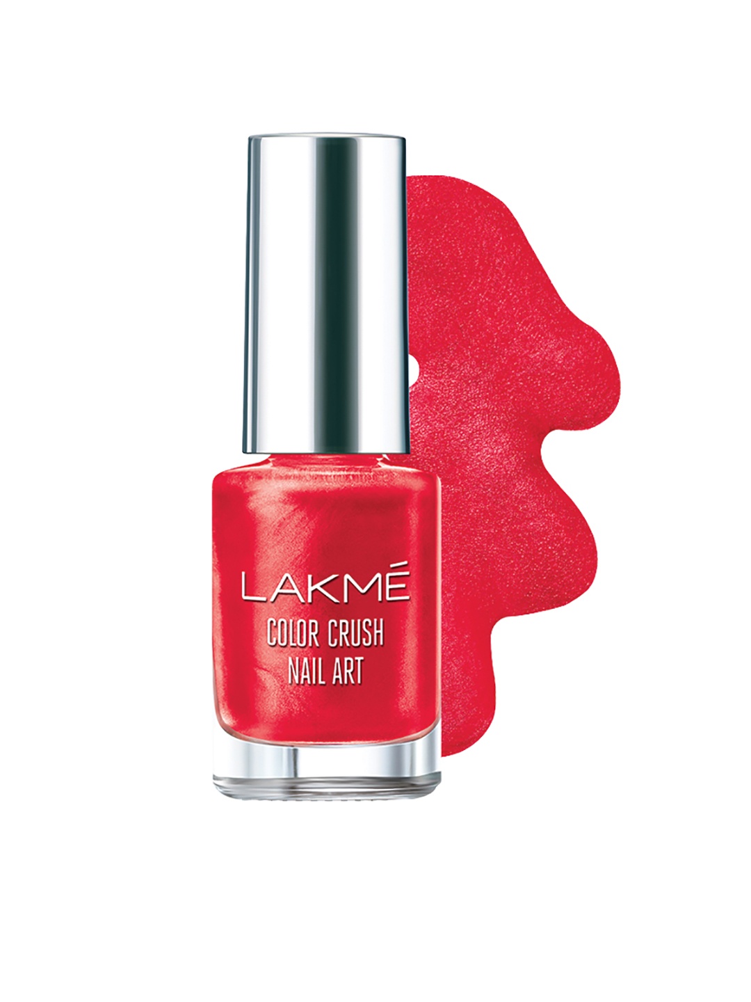 

Lakme Vermilion Red Color Crush Nail Art M4