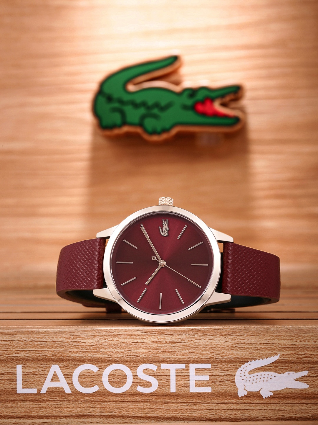 

Lacoste.12.12 Women Burgundy Analogue Watch 2001092