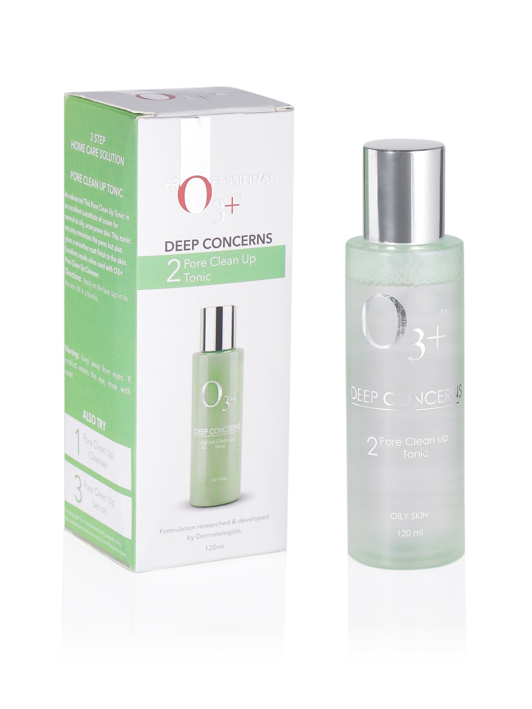 

O3+ Women Deep Concerns 2 Pore Clean Up Tonic 120 ml, Grey
