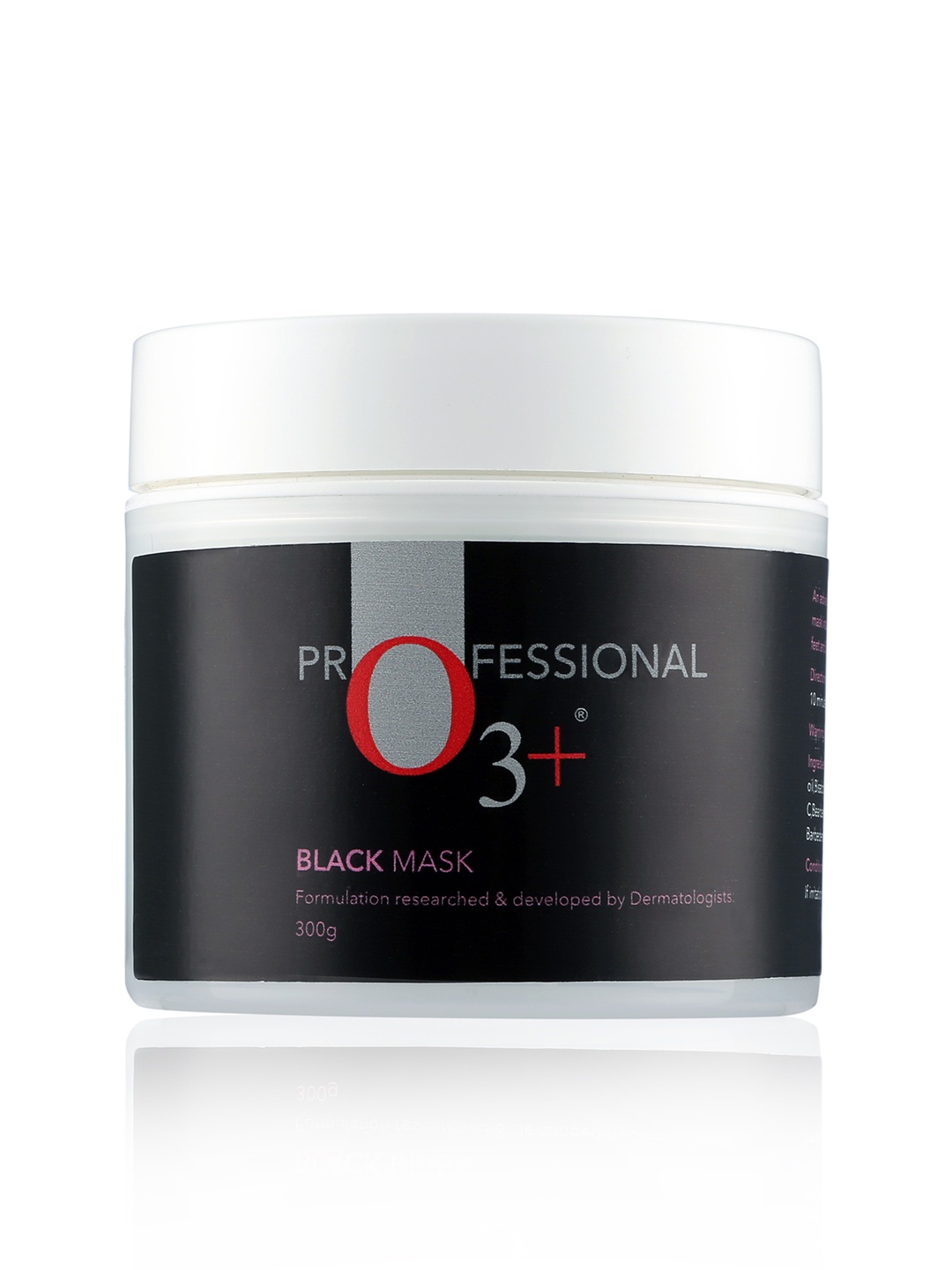 

O3 Professional Unisex Black Mask 300 g