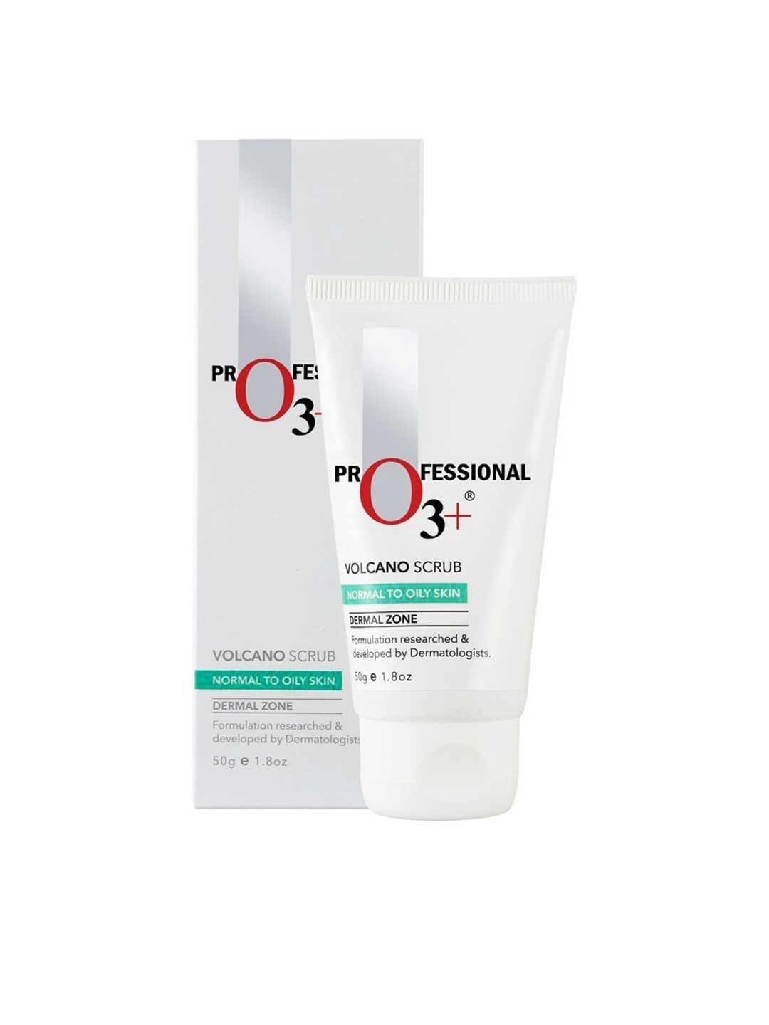 

O3+ Unisex Volcano Scrub 50 g, White