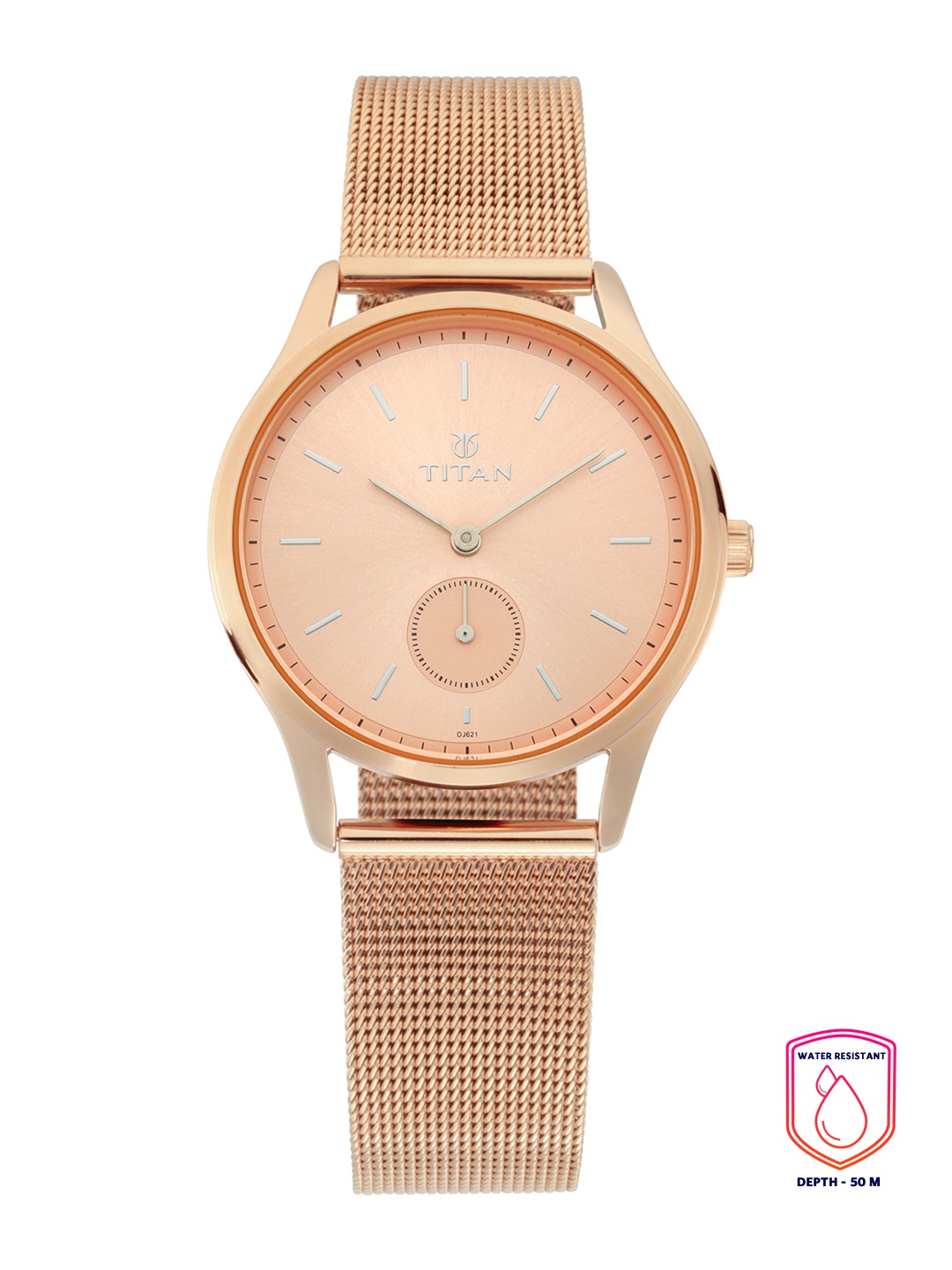 

Titan Women Gold-Toned Analogue Watch 95069WM01
