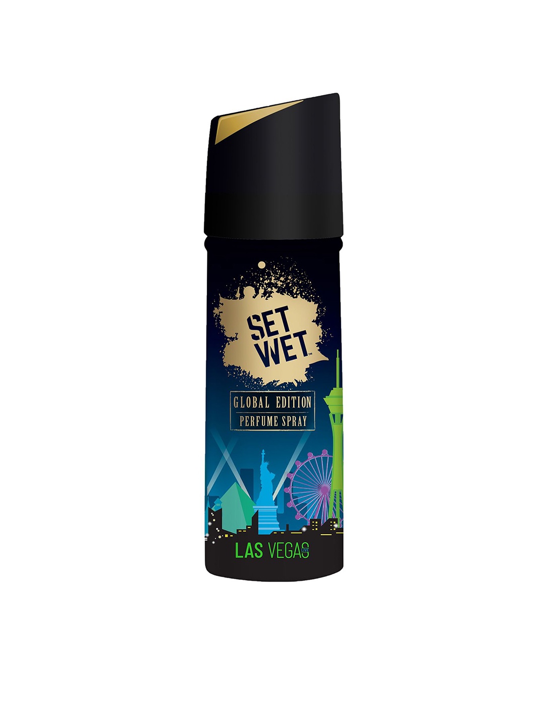 

Set Wet Men Global Edition Las Vegas Perfume Spray 120 ml, Black