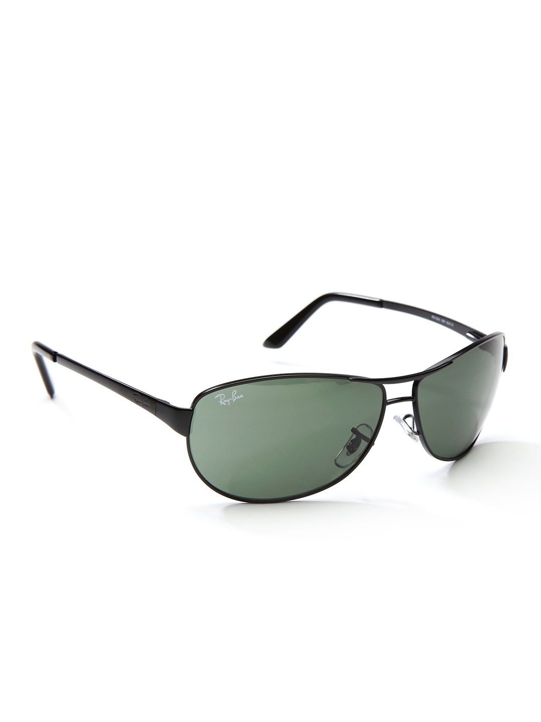 

Ray-Ban Men UV Protected Green Lens Pilot Sunglasses - 0RB3342I00660