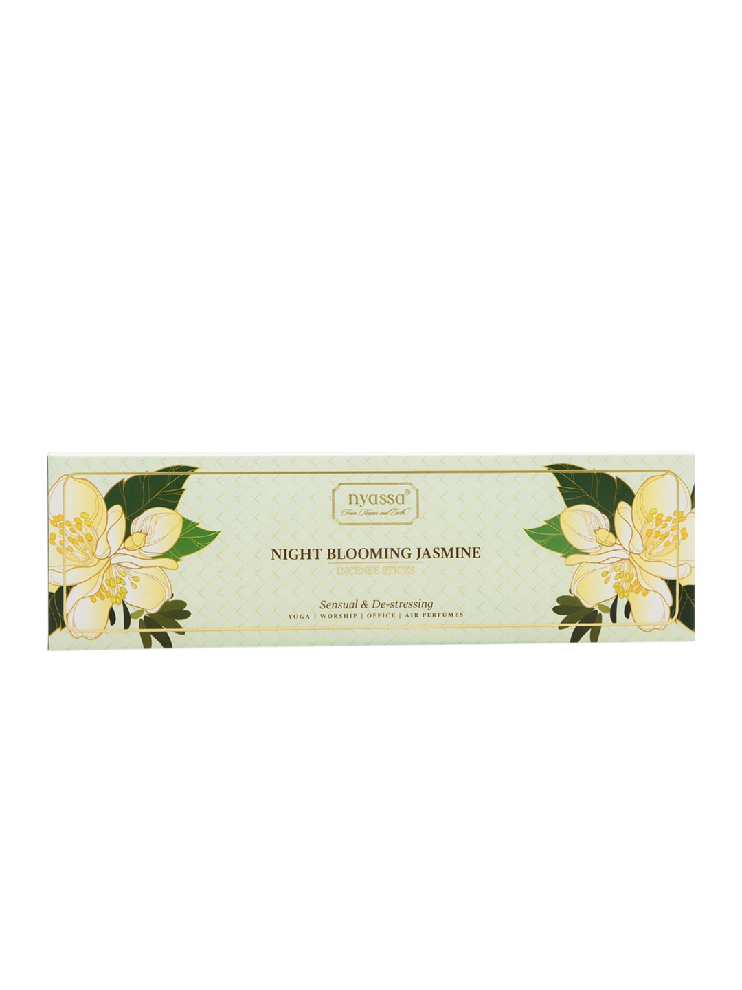 

Nyassa Night Blooming Jasmine Incense Sticks 50gm, Tan