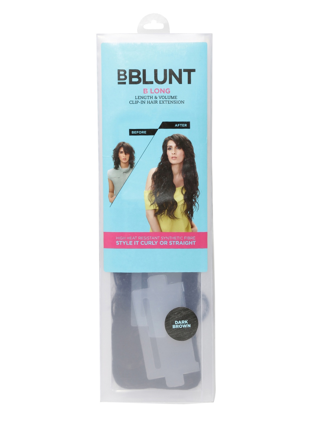 

BBLUNT Dark Brown Length & Volume Clip-in Hair Extension