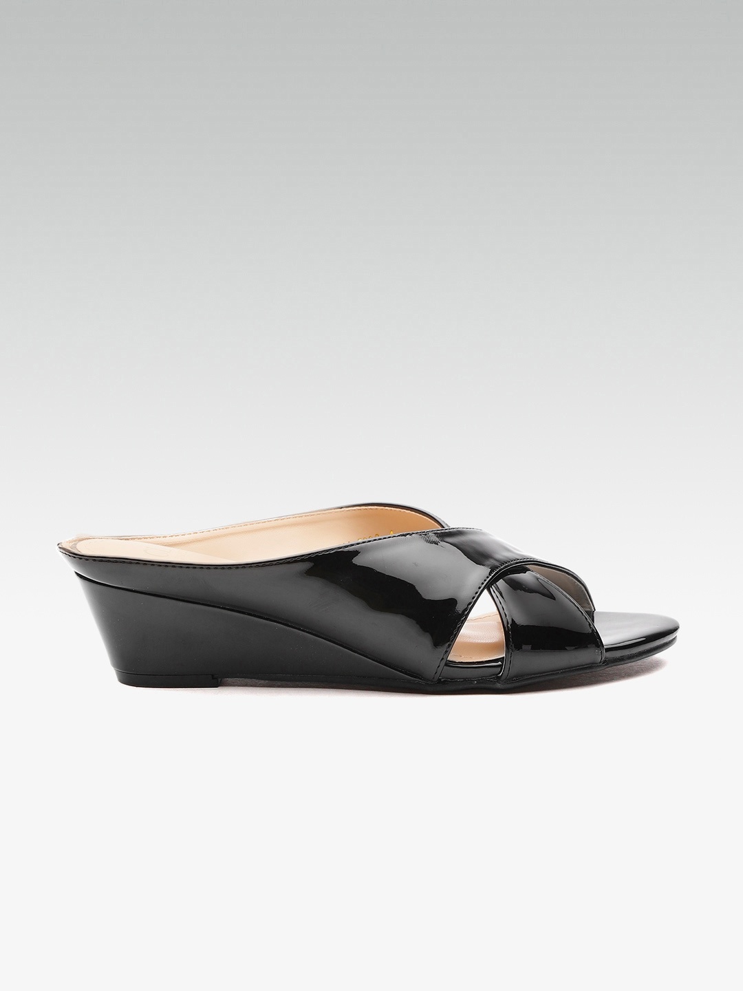 

Carlton London Women Black Solid Heels