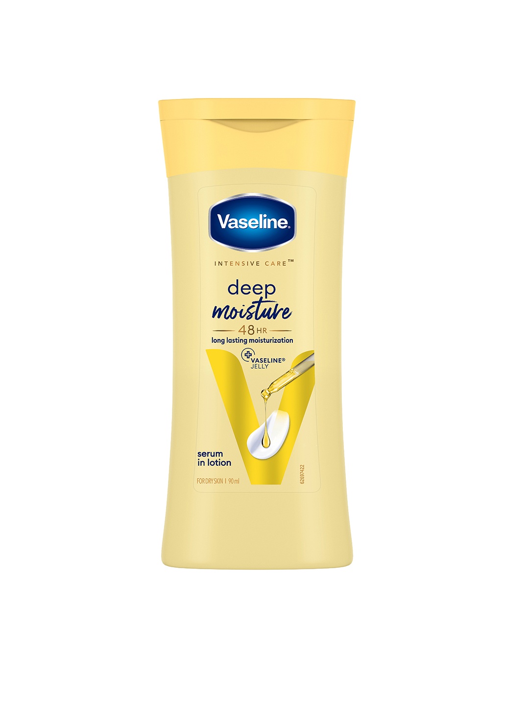 

Vaseline Intensive Care Deep Moisture Body Lotion - 100 ml, Yellow