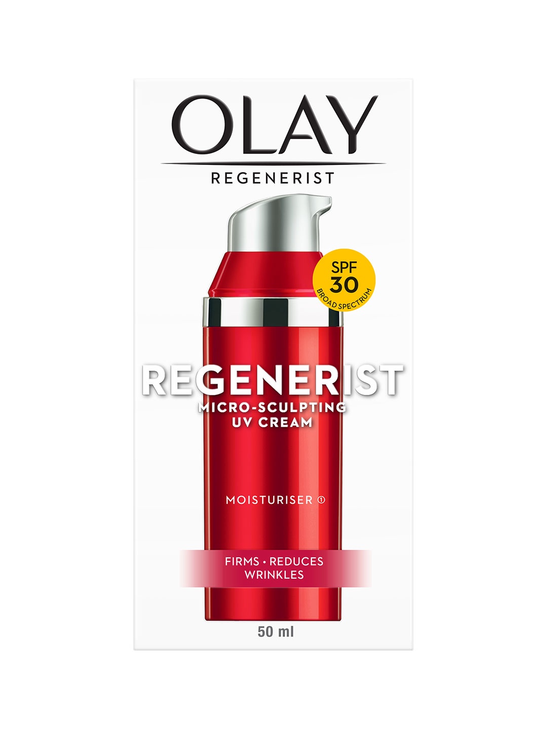 

Olay Regenerist Micro Sculpting Day Cream SPF30 with Hyaluronic Acid & Niacinamide -10g, White