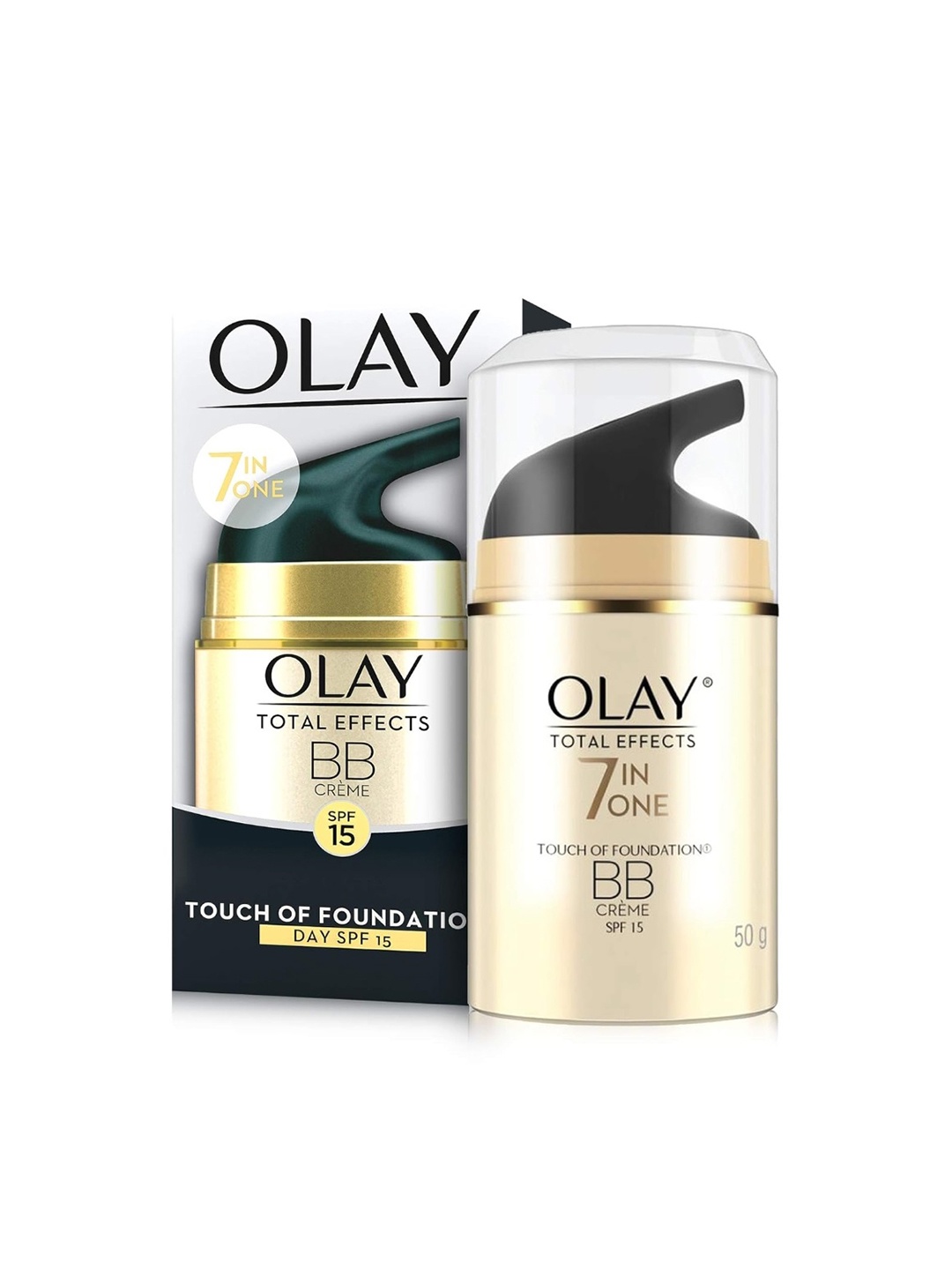 

Olay Total Effects BB Cream with SPF15 for Fights 7 Signs of Ageing With Niacinamide - 50g, Beige