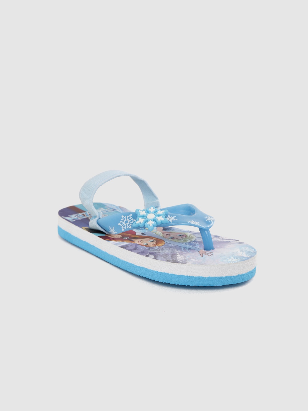 

toothless Girls Blue & Lavender Printed Thong Flip-Flops