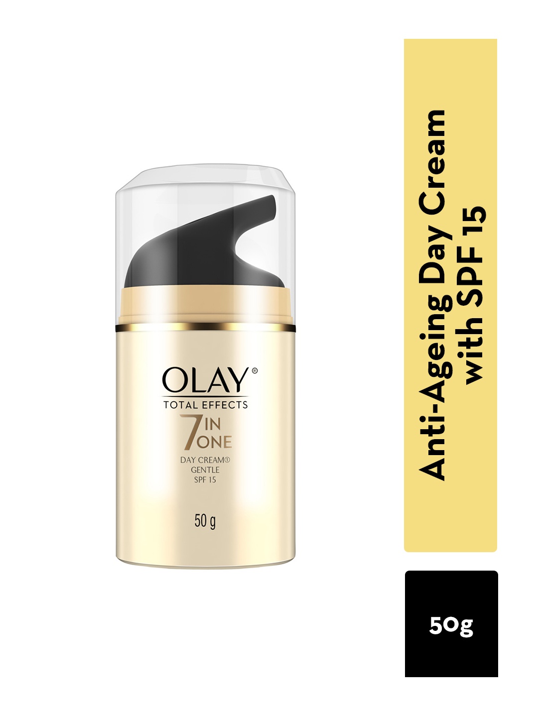 

Olay Total Effects Day Cream Gentle with SPF 15 for Sensitive Skin - 50g, Grey