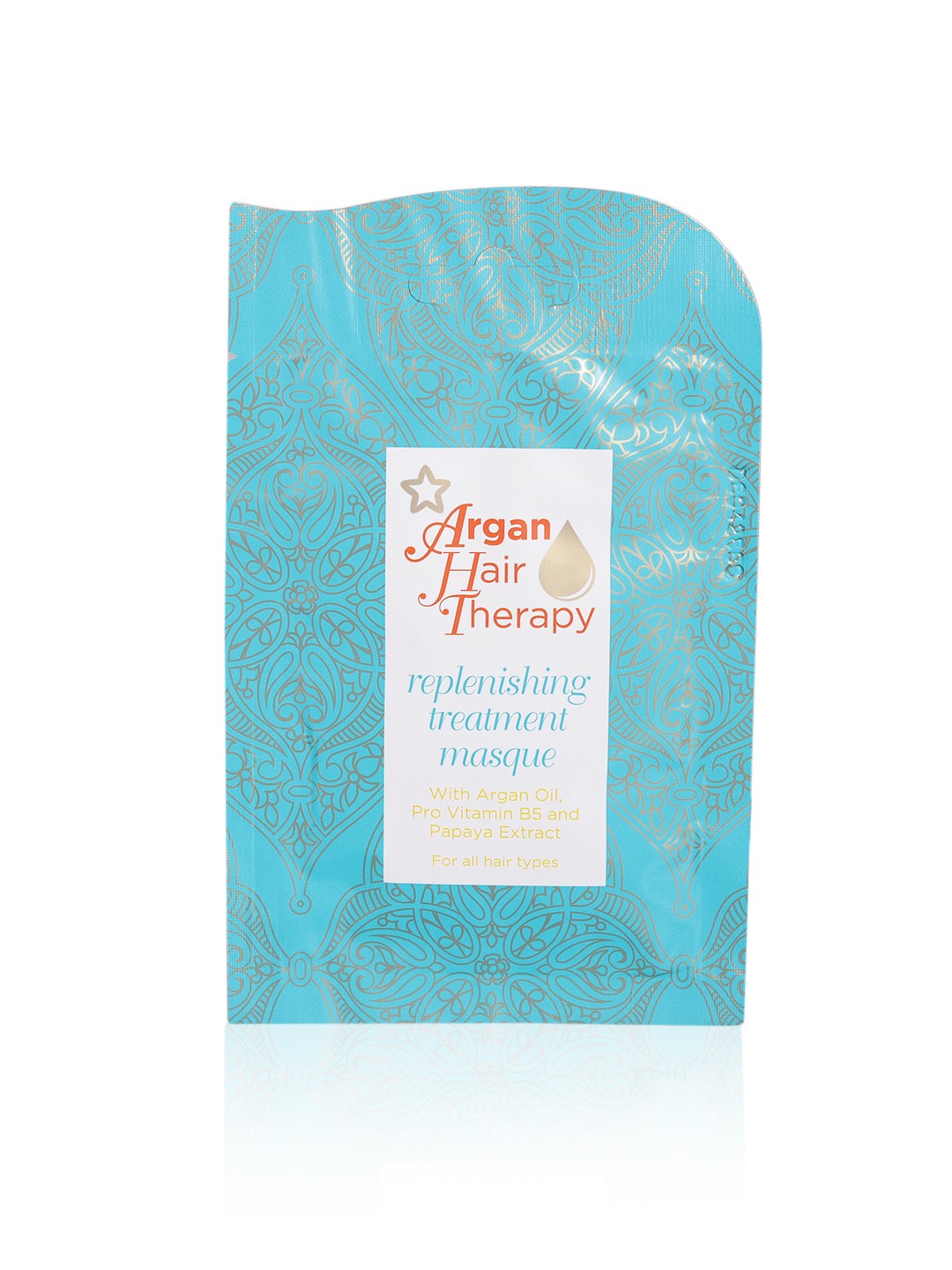 

Superdrug Unisex Argan Hair Therapy Replenishing Treatment Masque 17 ml, Blue