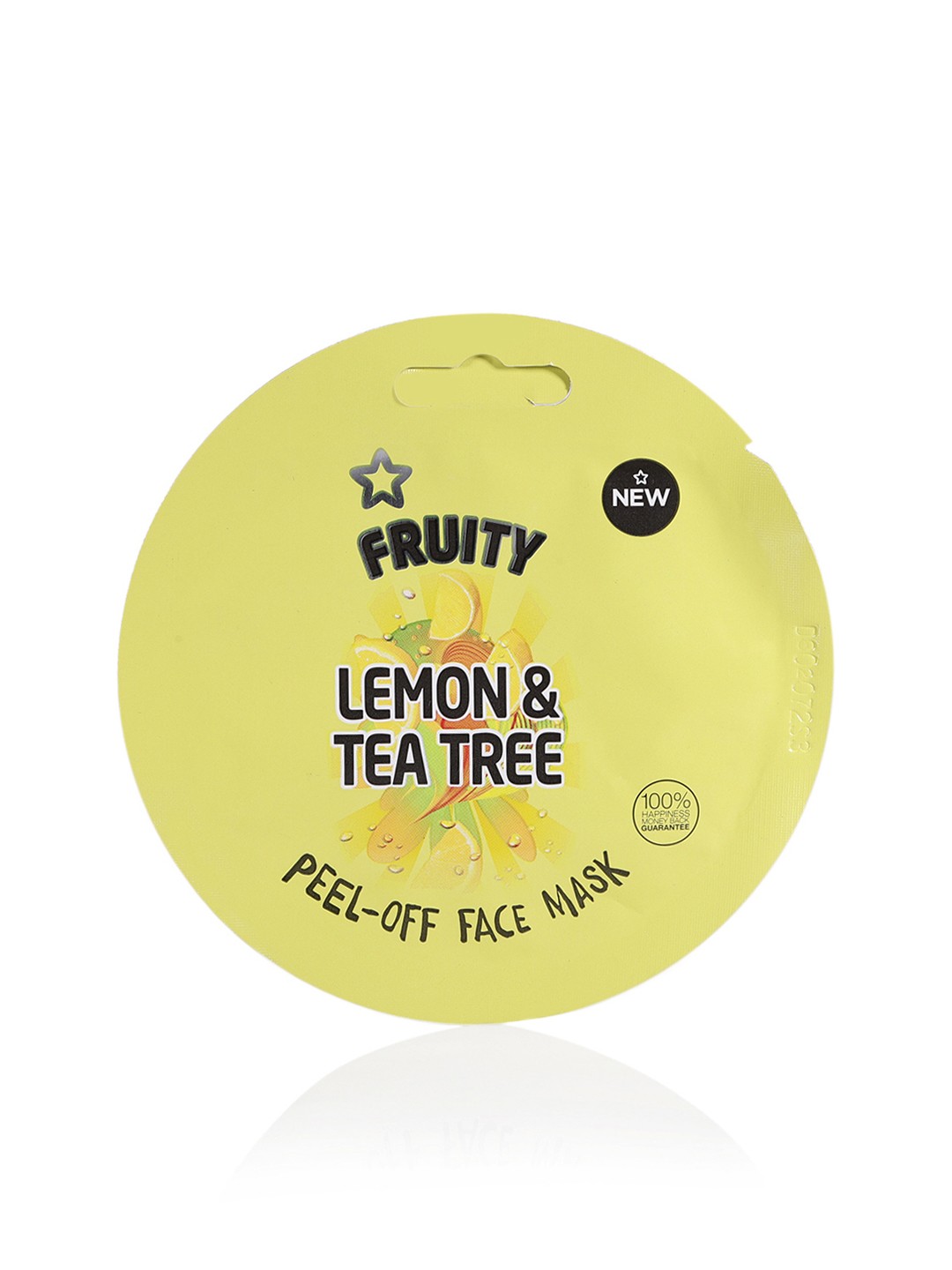 

Superdrug Unisex Lemon & Tea Tree Peel Off Face Mask 10 ml, Green