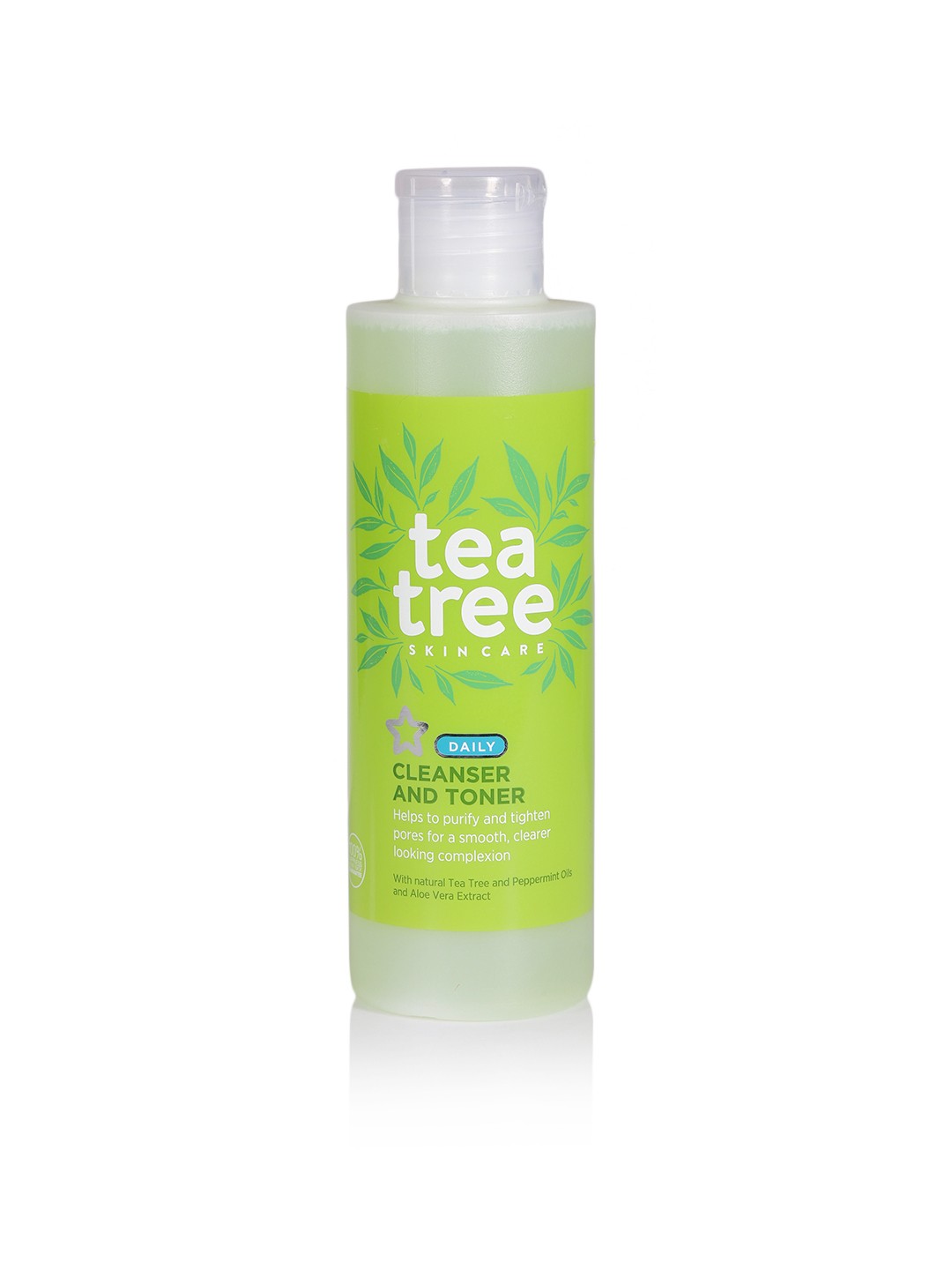 

Superdrug Unisex Tea Tree Cleanser & Toner 200 ml, Green