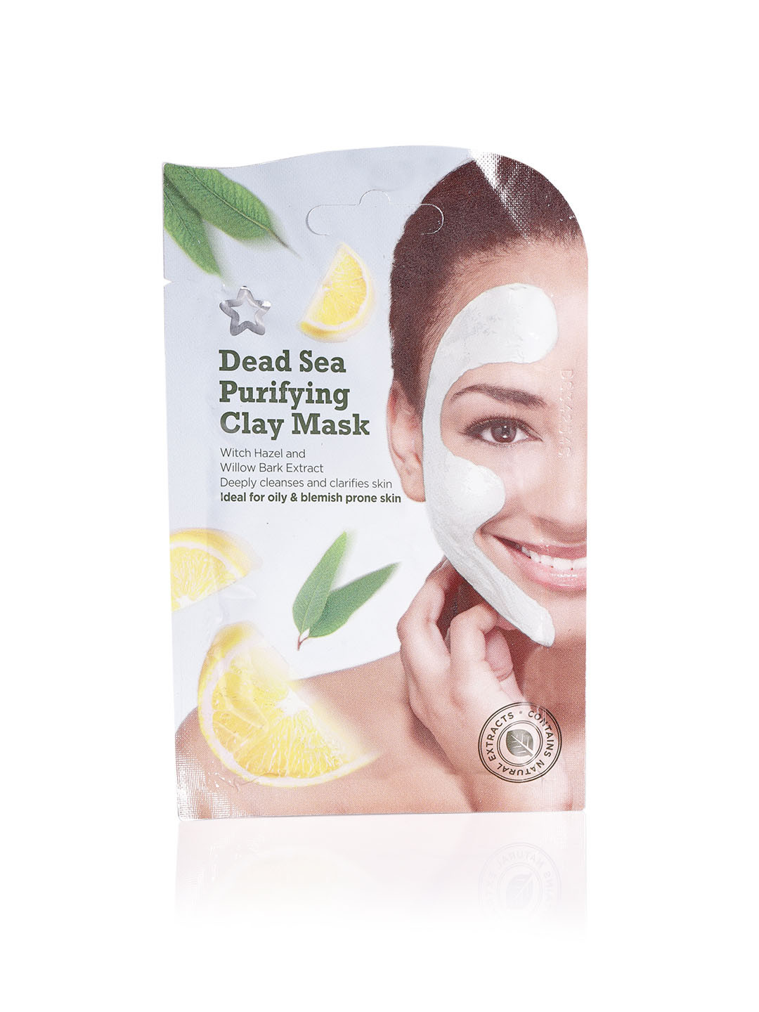 

Superdrug Unisex Dead Sea Purifying Clay Mask 15 ml, Blue